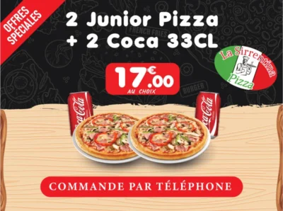 2 Junior Pizza