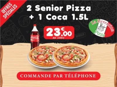 2 Senior Pizza
